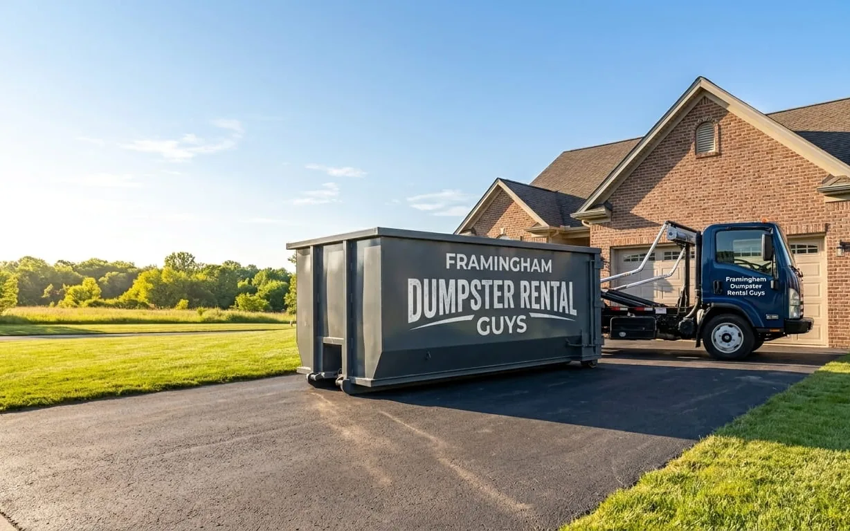 15 Yard Dumpster in Framingham MA