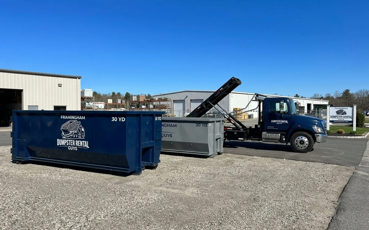 40 Yard Dumpster in Framingham MA