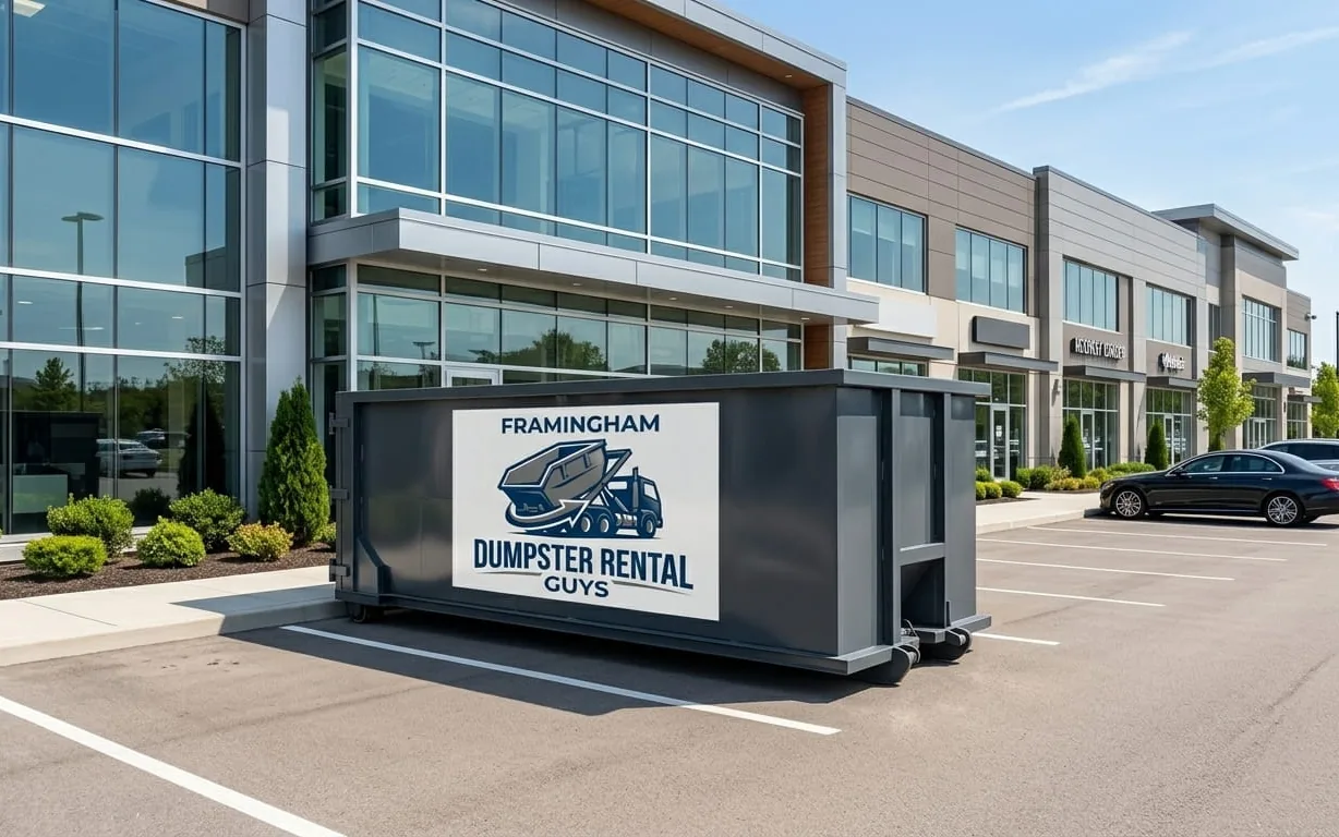 Commercial Dumpster Rental in Framingham MA
