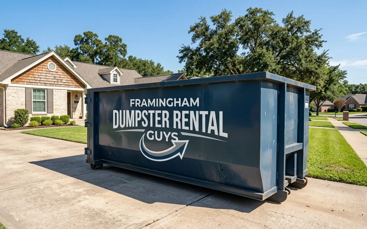 Dumpster rental in Framingham MA Roll-off dumpster rental serving Framingham, MA