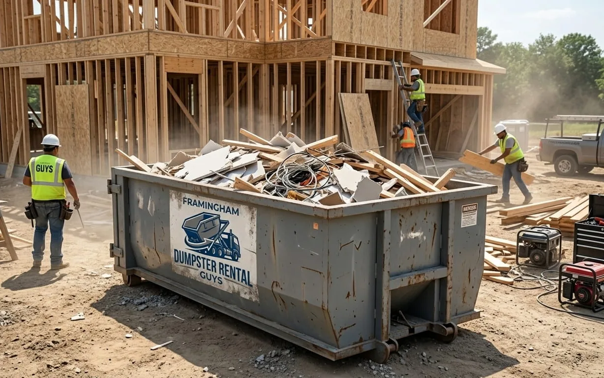 Dumpster rental in Holliston MA Roll-off dumpster rental serving Holliston, MA