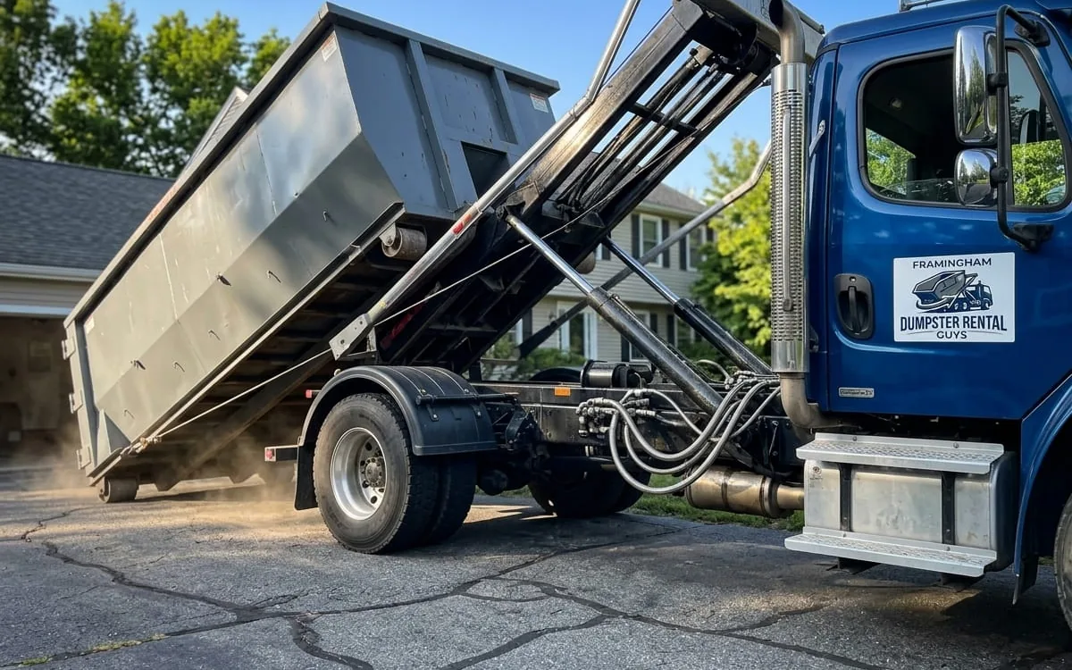 Roll-Off Dumpster Rental in Framingham MA